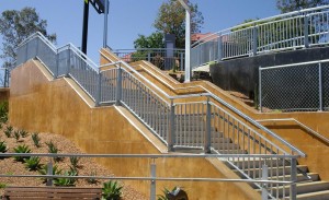 Normanby Pedestrian Cycle Link Balustrade and hadrail