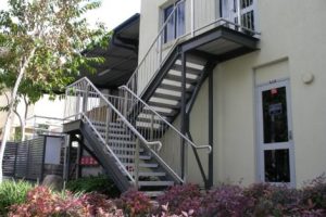 Steel Stair Concrete Treads Design and Drafting